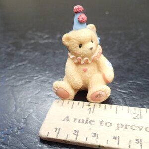 Mini Cherished Teddies Birthday Bear